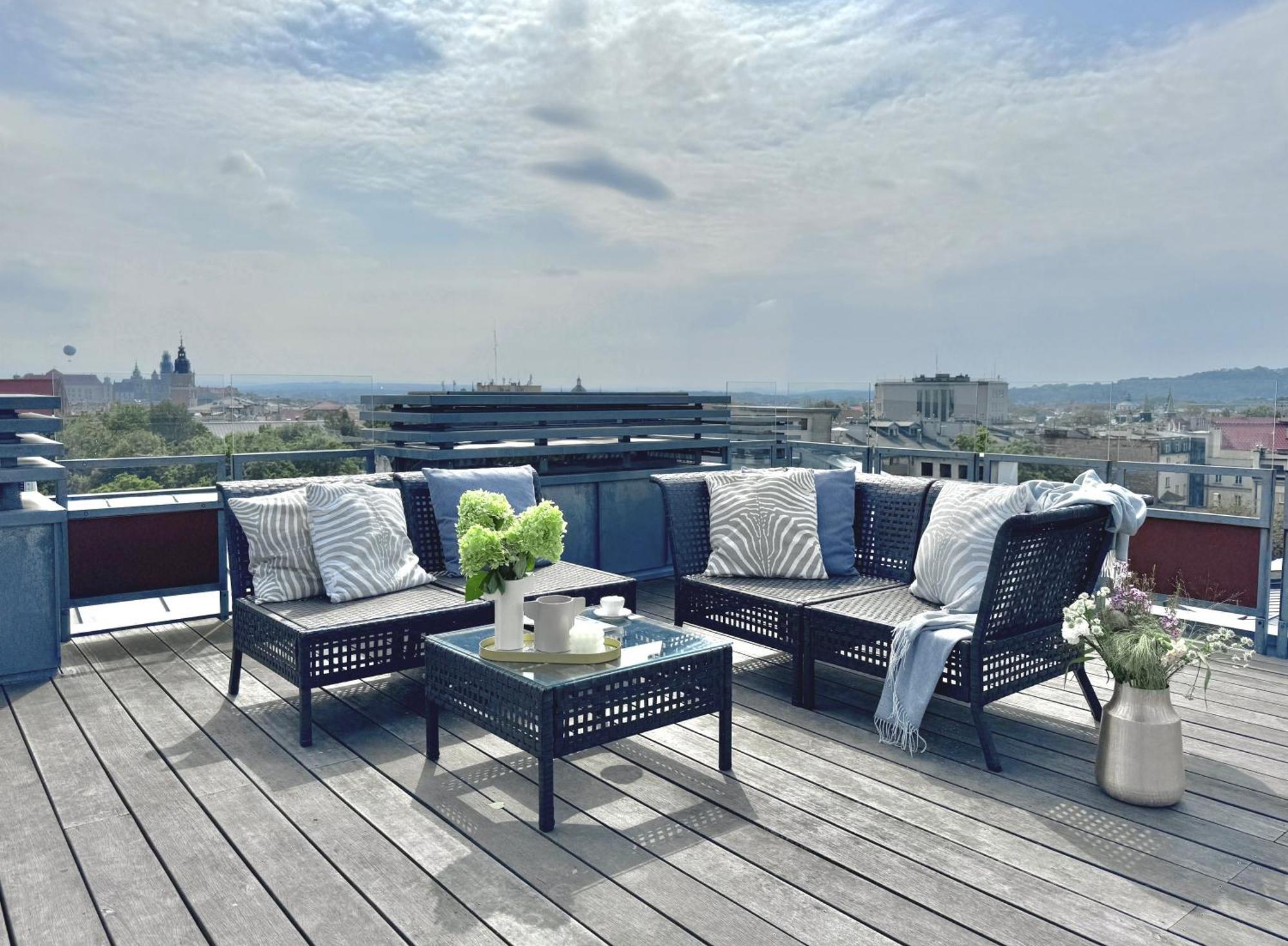 Penthouse Skyline - Loftaffair Appartement Krakau Buitenkant foto