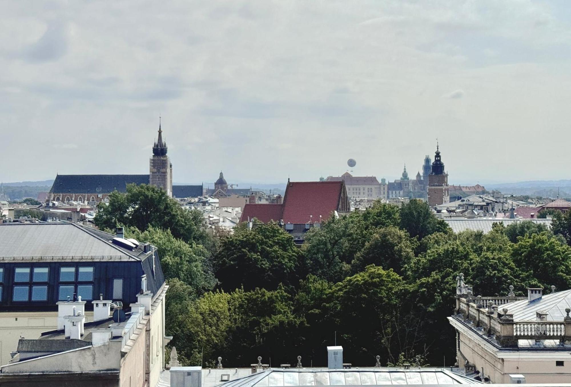 Penthouse Skyline - Loftaffair Appartement Krakau Buitenkant foto