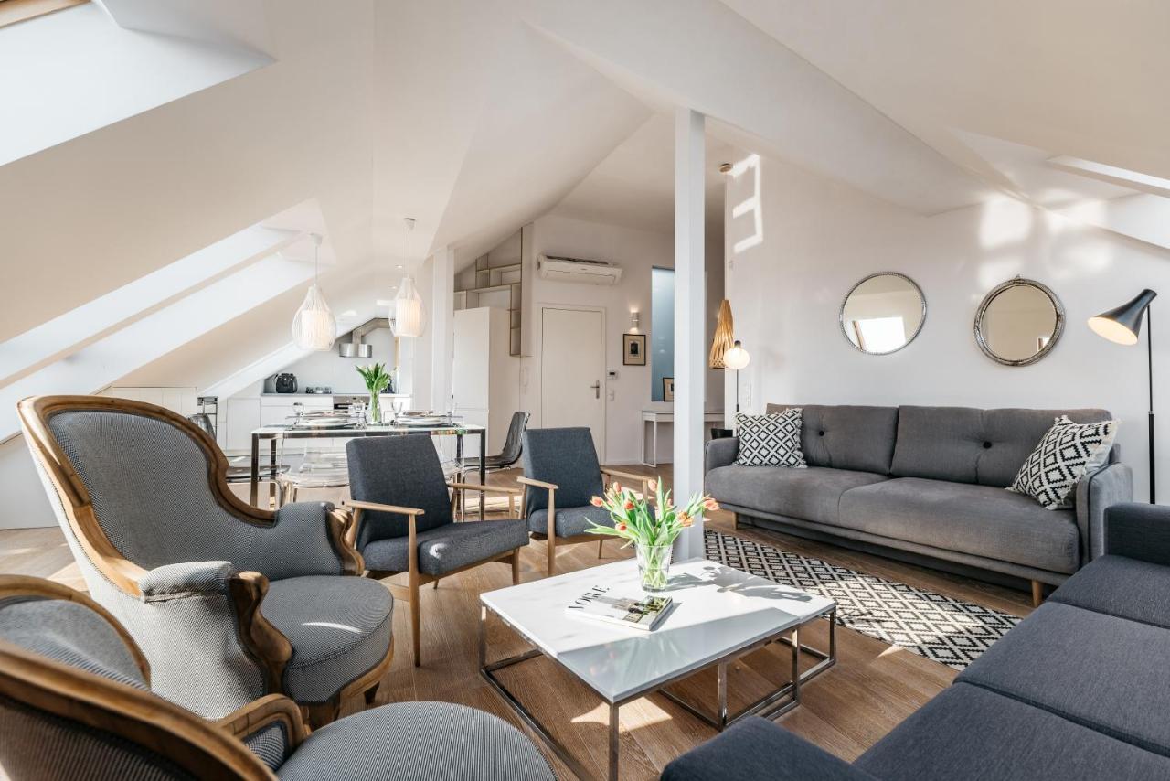 Penthouse Skyline - Loftaffair Appartement Krakau Buitenkant foto