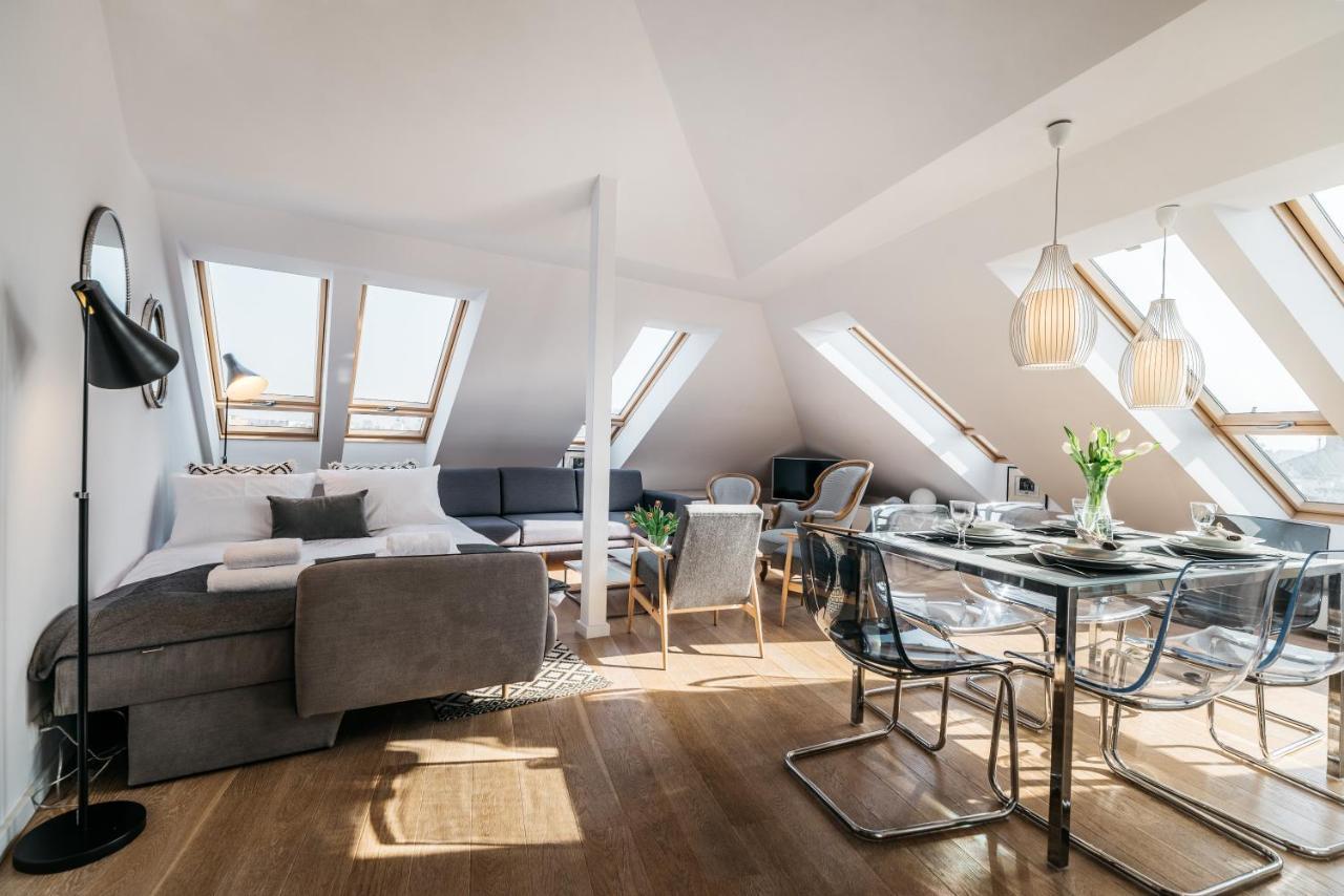 Penthouse Skyline - Loftaffair Appartement Krakau Buitenkant foto